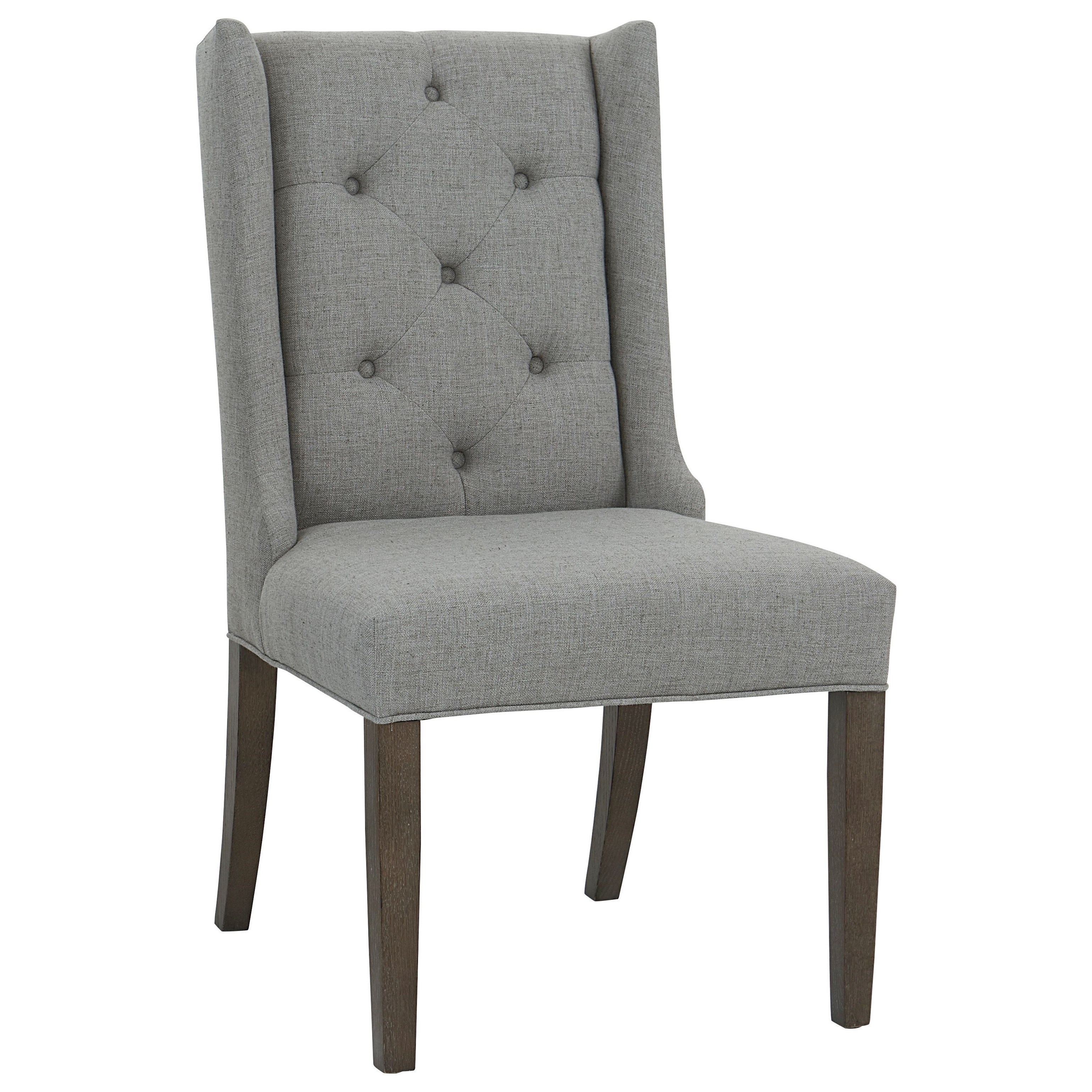 Tufted back shop dining chair